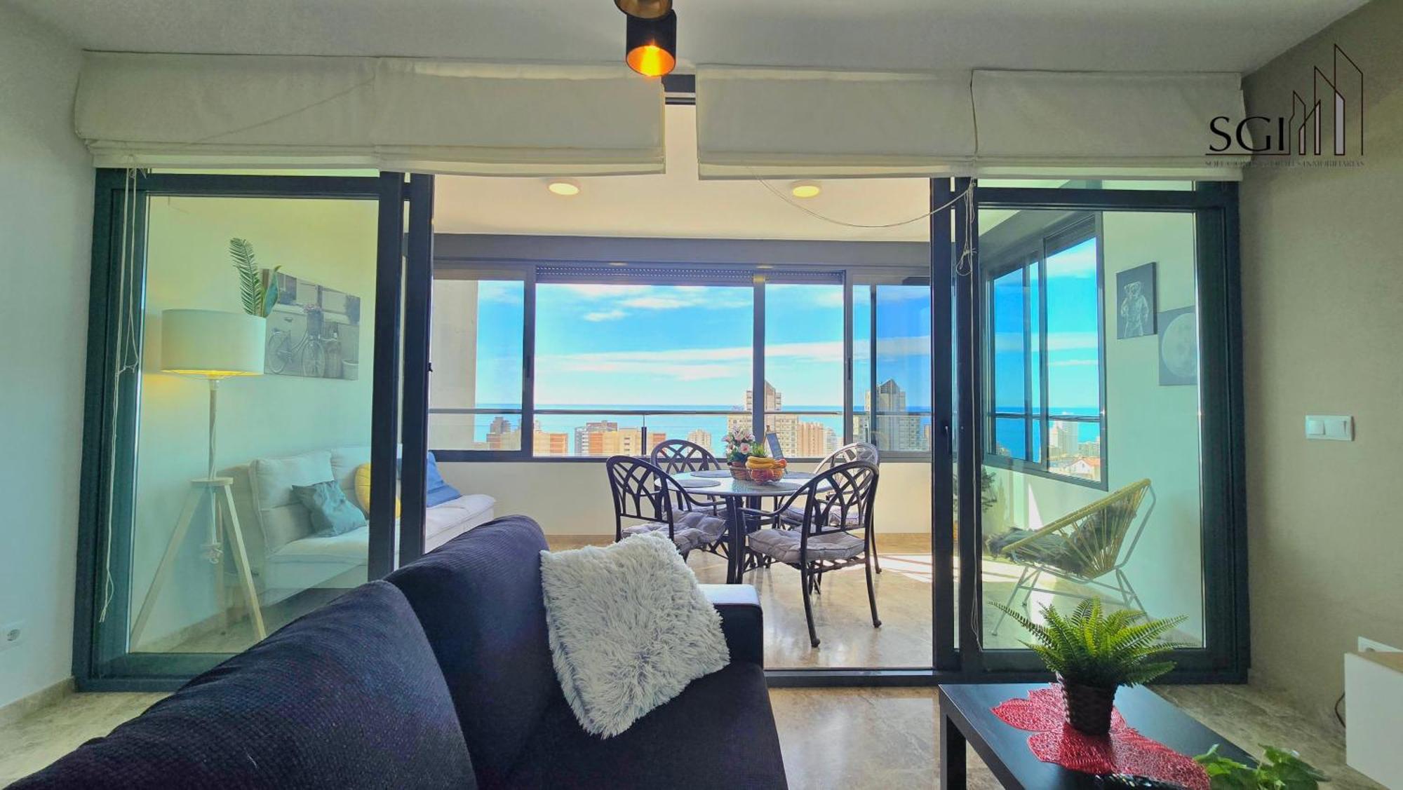 شقة Bahia Views - Premium Torres D' Oboe بينايدورم المظهر الخارجي الصورة